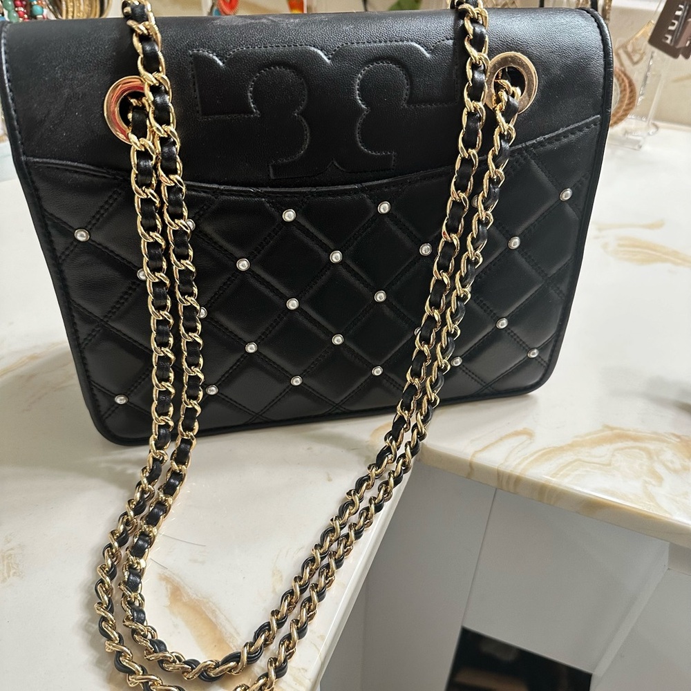Tory Burch black purse
